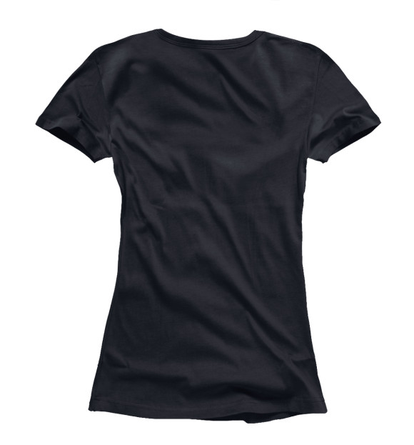 Женская футболка с изображением Ни хвоста, ни чешуи цвета Белый