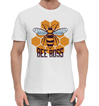 Хлопковая футболка для мальчиков Пчела