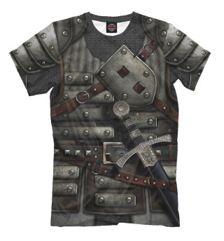 Мужская футболка Доспехи тевтонского рыцаря
