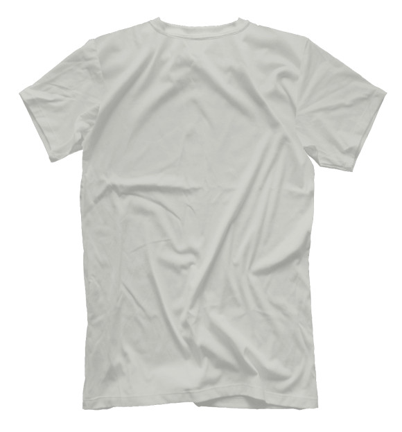 Мужская футболка с изображением Инструктор цвета Белый
