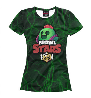 Женская футболка Brawl Stars:Spike