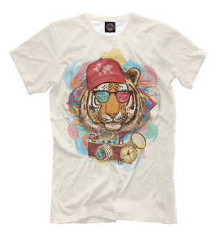 Мужская футболка Тигр