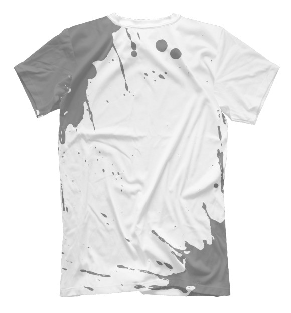 Мужская футболка с изображением Моряк суббота воскресенье (брызги) цвета Белый
