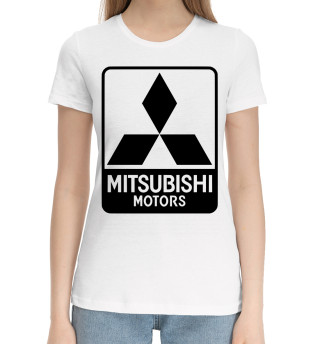 Хлопковая футболка для девочек MITSUBISHI MOTORS