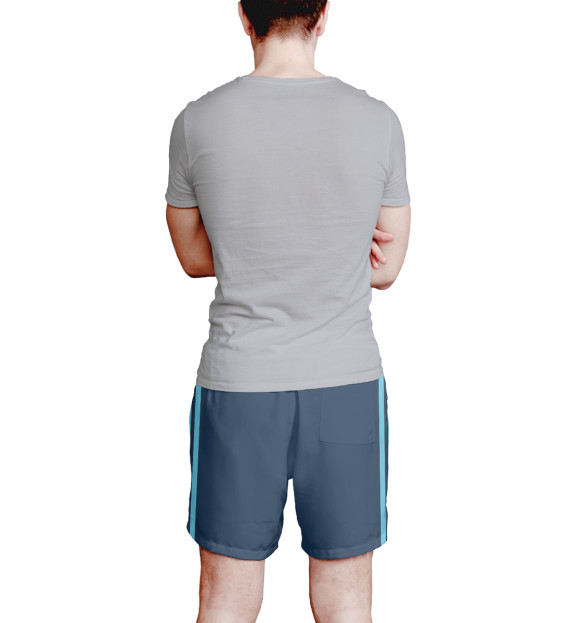 Мужские шорты с изображением Гостевая 2021-2022 цвета Белый