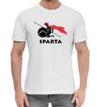 Мужская хлопковая футболка Спарта