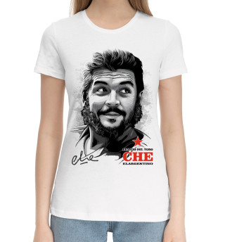 Хлопковая футболка для девочек Портрет Че Гевары