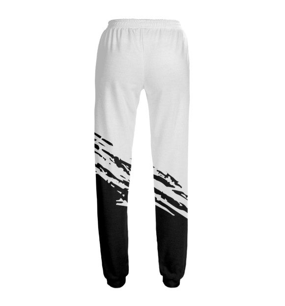 Женские спортивные штаны с изображением Mercedes-Benz цвета Белый