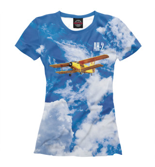 Женская футболка Самолет Ан-2