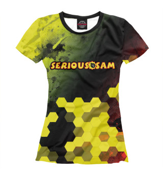 Женская футболка Serious Sam