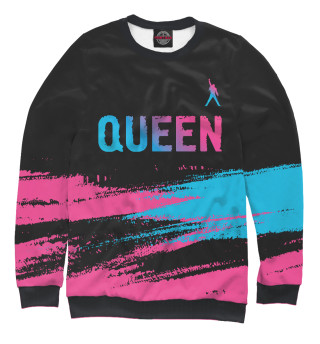 Свитшот для девочек Queen Neon Gradient (полосы)