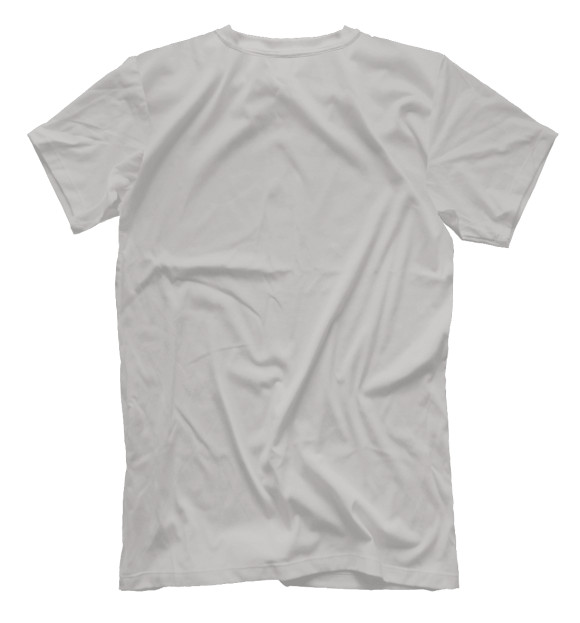 Мужская футболка с изображением Лиса цвета Белый