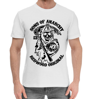 Хлопковая футболка для мальчиков Анархия