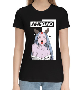 Хлопковая футболка для девочек Ahegao