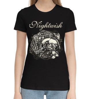 Женская хлопковая футболка Nightwish