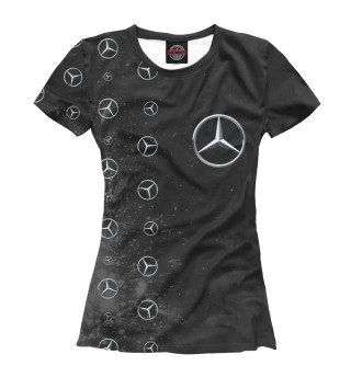 Женская футболка Mercedes - Powder