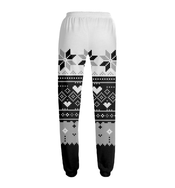 Женские спортивные штаны с изображением Свитер Santa DAB цвета Белый