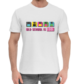 Мужская хлопковая футболка Old School