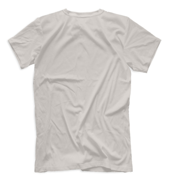 Мужская футболка с изображением Лабрадор в венке цвета Белый