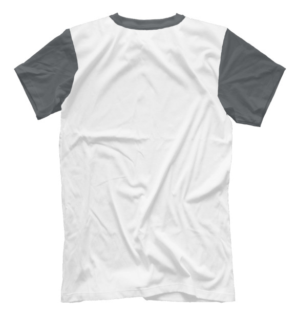 Мужская футболка с изображением ТОТОРО цвета Белый