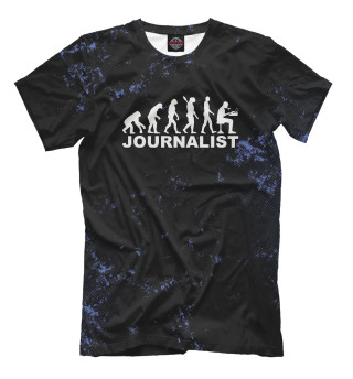 Мужская футболка Journalist evolution
