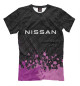 Мужская футболка Nissan Pro Racing (purple)