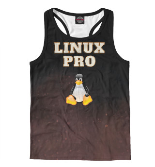 Мужская майка-борцовка Linux Pro