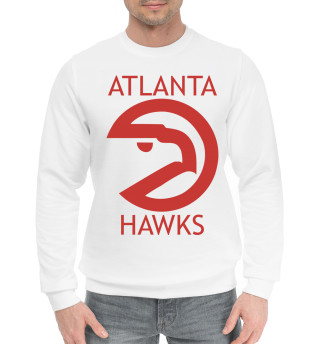 Мужской хлопковый свитшот Atlanta Hawks