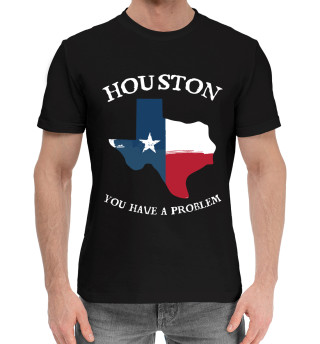 Хлопковая футболка для мальчиков Houston, you have a problem