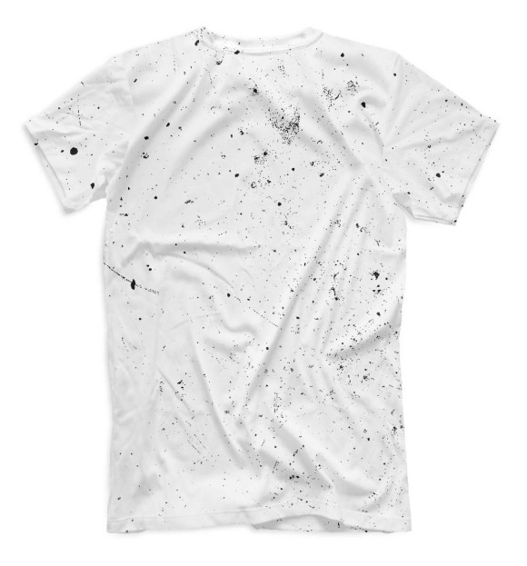 Мужская футболка с изображением Слово Бегуна цвета Белый