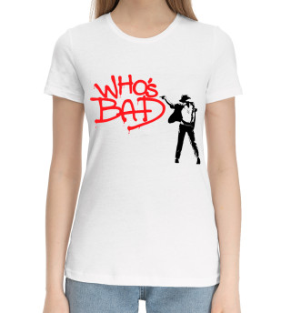 Хлопковая футболка для девочек Michael Jackson