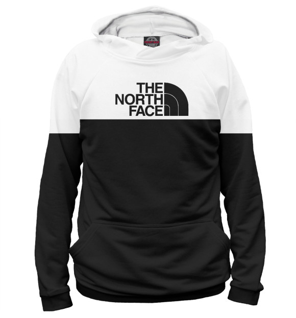 Мужское худи с изображением The North Face цвета Белый