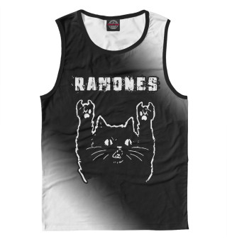 Майка для мальчика Ramones + Рок Кот