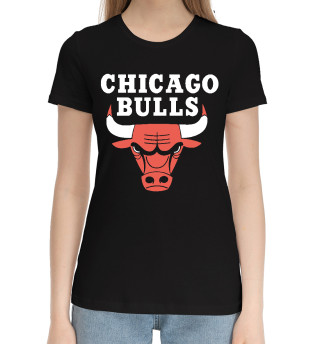 Хлопковая футболка для девочек Чикаго Буллс НБА