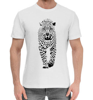 Хлопковая футболка для мальчиков Дерзкий леопард