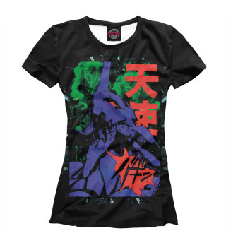 Женская футболка Neon Genesis Evangelion