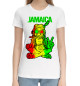 Женская хлопковая футболка Jamaica