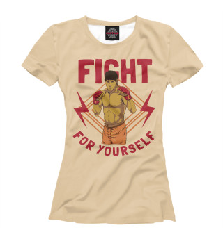 Женская футболка FIGHT