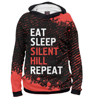 Худи для мальчика Eat Sleep Silent Hill Repeat