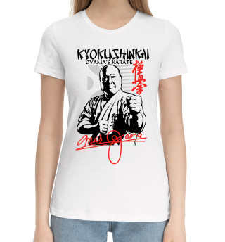 Женская хлопковая футболка Масутацу Ояма