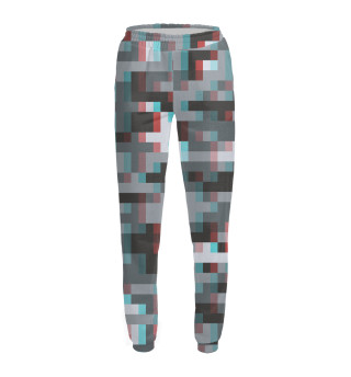 Женские спортивные штаны Пиксельный камуфляж