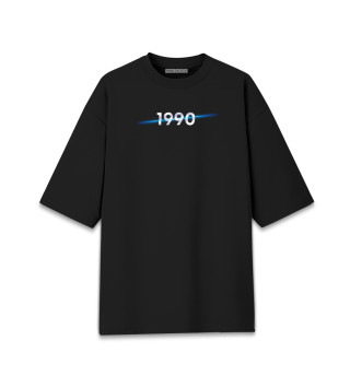 Мужская футболка оверсайз Год рождения 1990