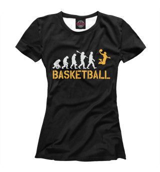 Женская футболка Basketball