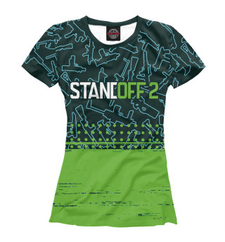 Женская футболка Standoff 2 / Стандофф 2