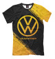 Мужская футболка Volkswagen Gold Gradient