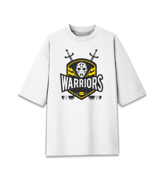 Женская футболка оверсайз Warriors
