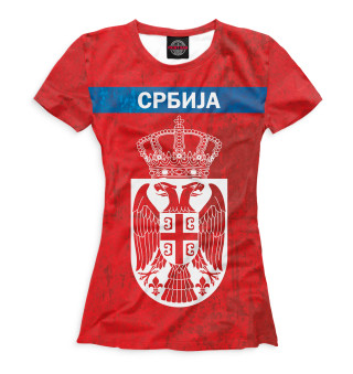 Футболка для девочек Србиjа