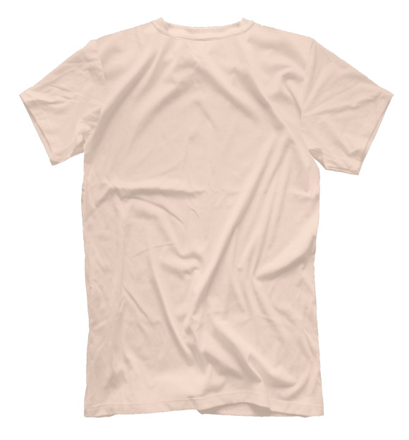 Мужская футболка с изображением Указательный столб цвета Белый