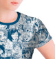 Женская футболка Ахегао в тетради