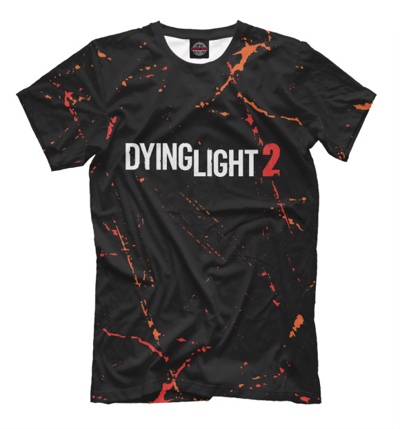 Мужская футболка с изображением Dying Light 2 цвета Белый